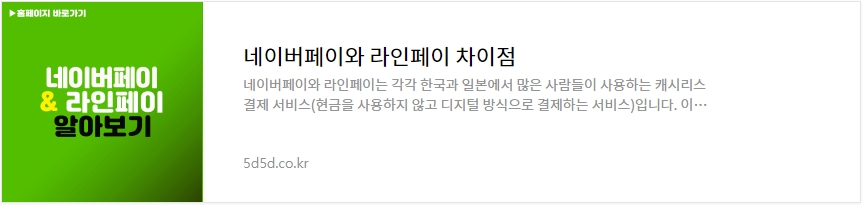 카카오페이 교통카드