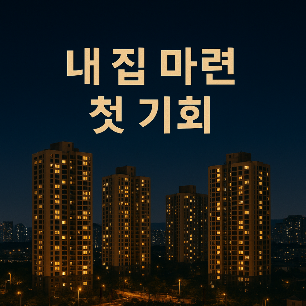 생애최초 청약