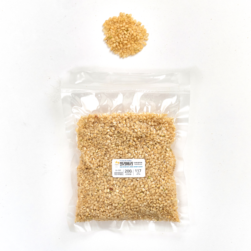 도정하자마자 진공포장 하는 시스템 쌀의 산패 방지 오분도미 황미