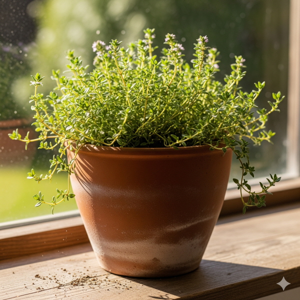 thyme in pot/gemini