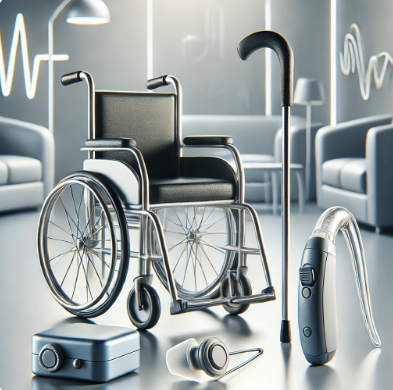 노인 복지용품 관련 사진