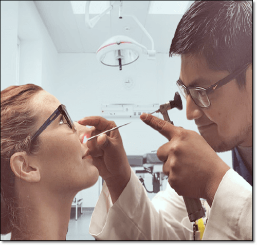 여성 비염 환자