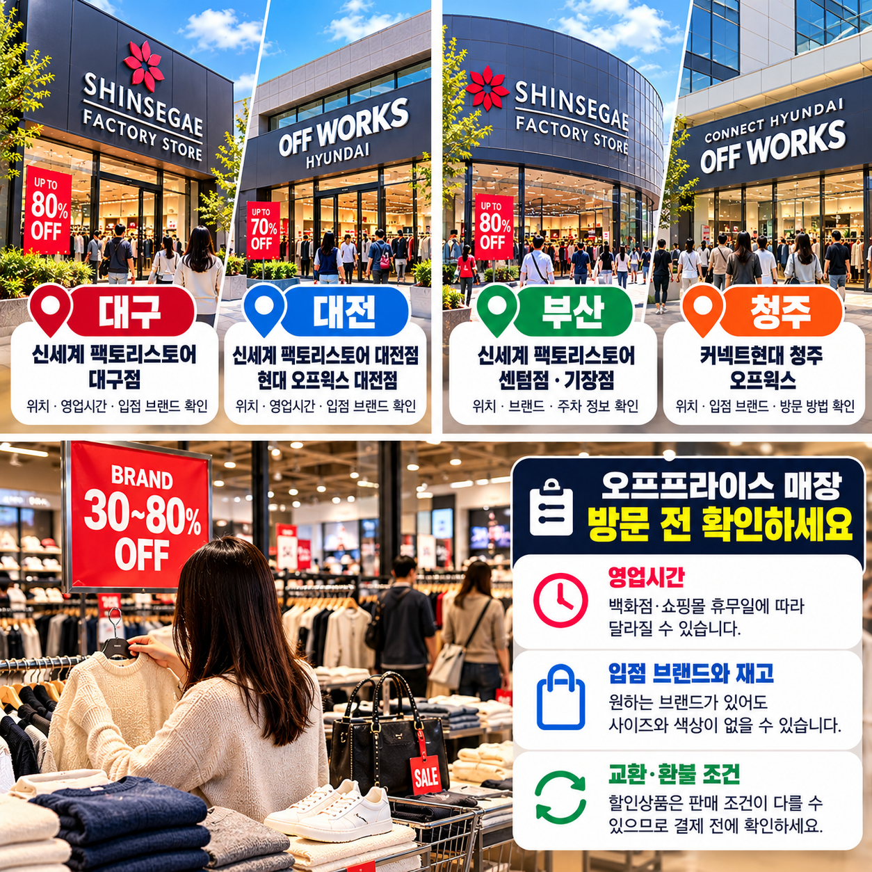 오프프라이스 방문 확인
