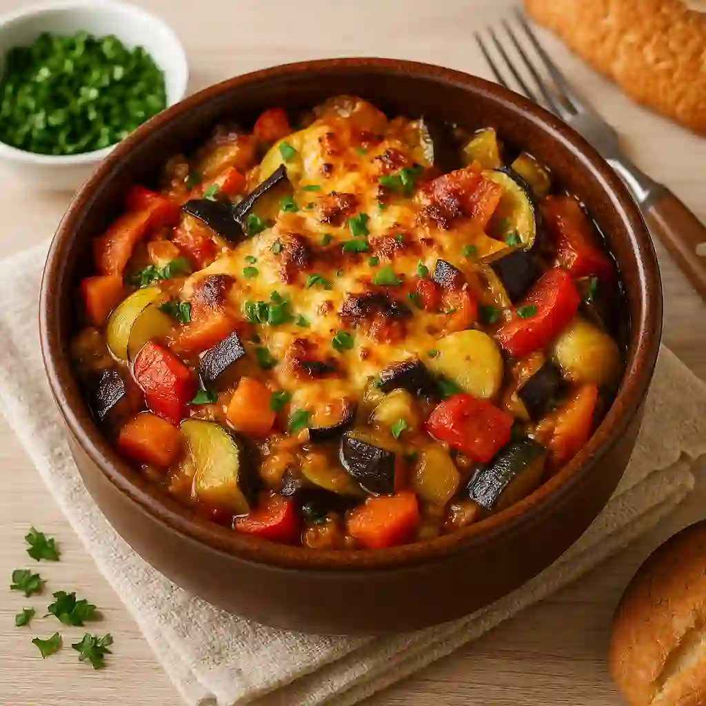 발칸식 야채스튜 요리 기베치 사진