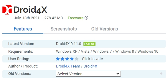 Droid4X