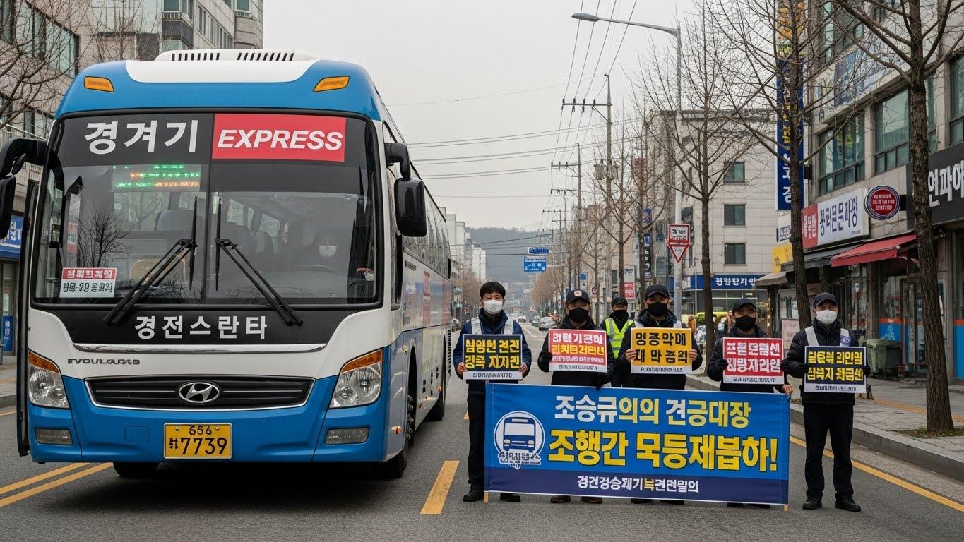 버스파업 경기도
