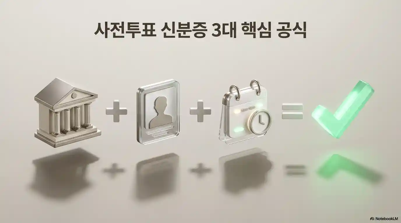사전투표 신분증 종류 3대 핵심 포인트
