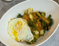 봄동 겉절이 비빔밥