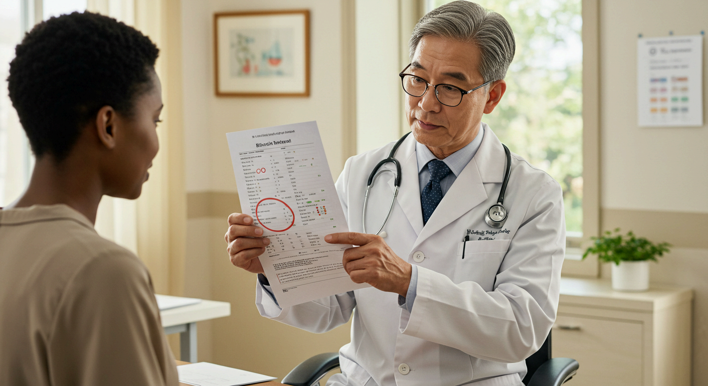 빌리루빈 수치 정상범위, 총 빌리루빈 0.2~1.2mg/dL