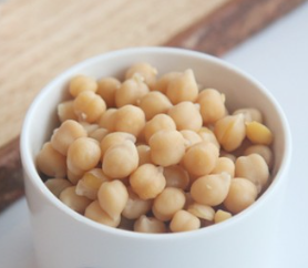 병아리콩 삶은 후