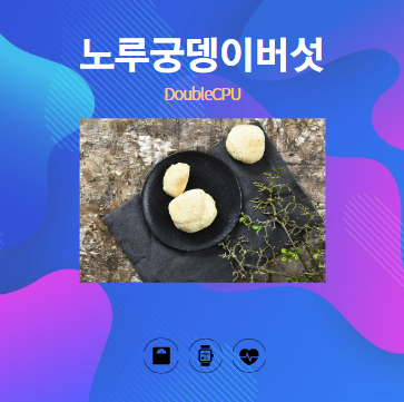 노루궁뎅이버섯