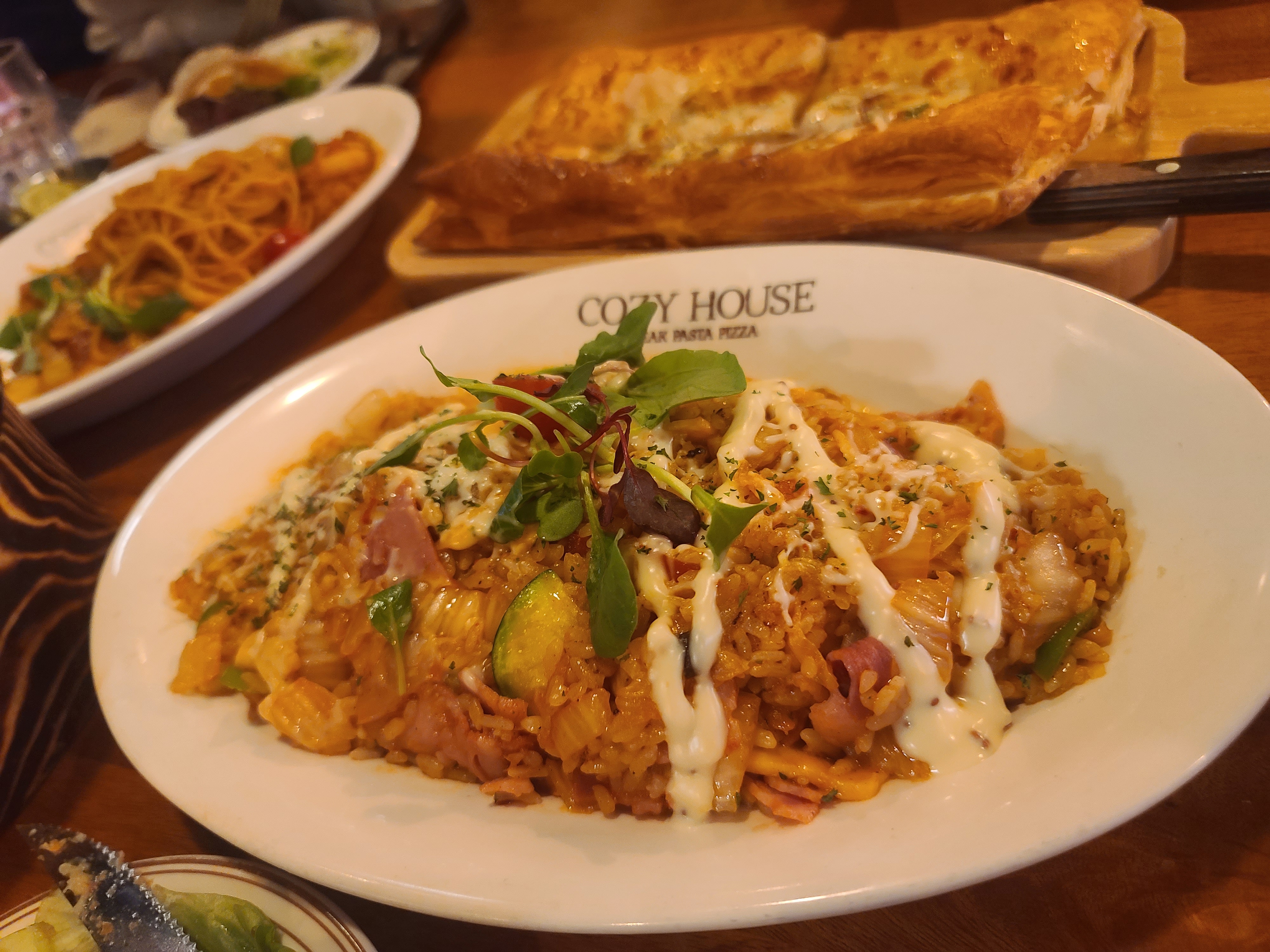 코지하우스 김치베이컨버섯필라프