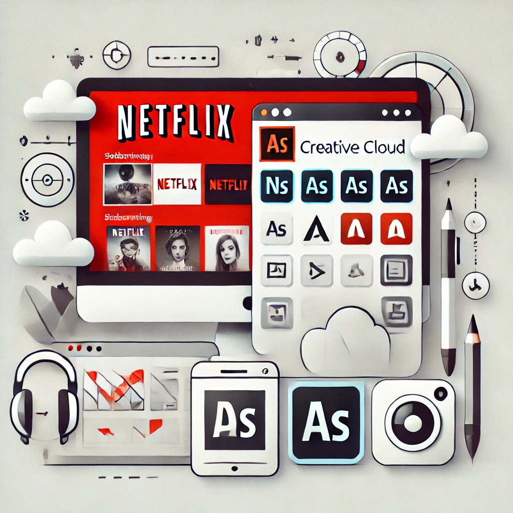 구독 기반 비즈니스 모델 – 넷플릭스와 어도비는 어떻게 돈을 버는가