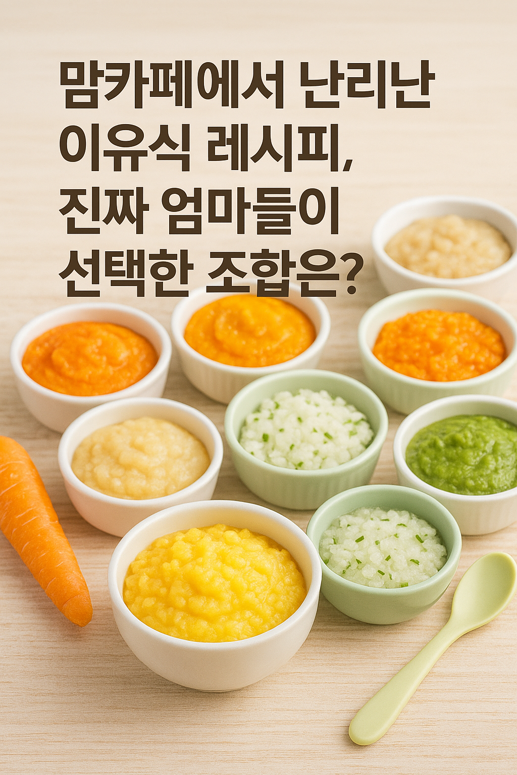 이유식 레시피 사진