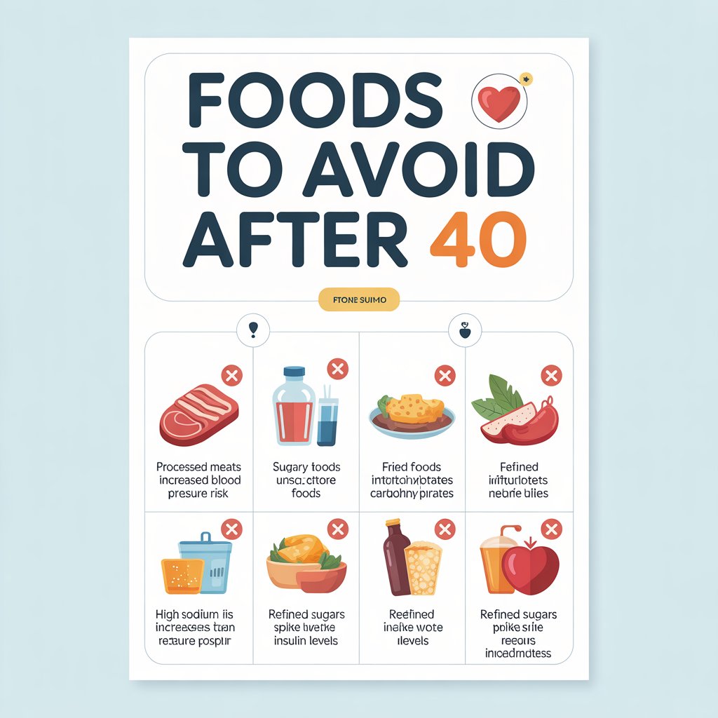 40대에 먹지 말아야 할 음식 BEST 5 - 건강 급격히 갈리는 시기