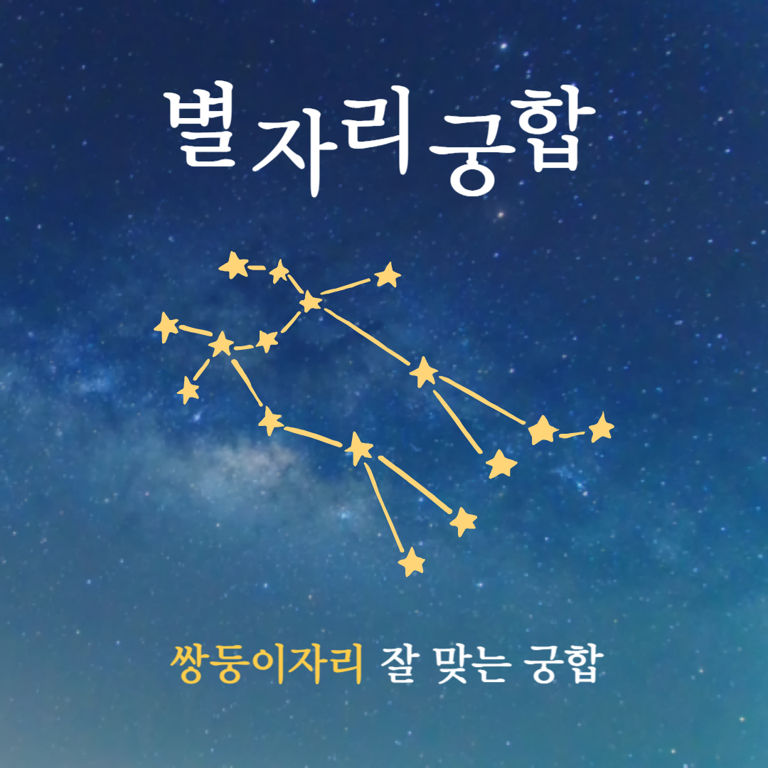 별자리 궁합 ❘ 쌍둥이자리와 가장 잘 맞는 별자리