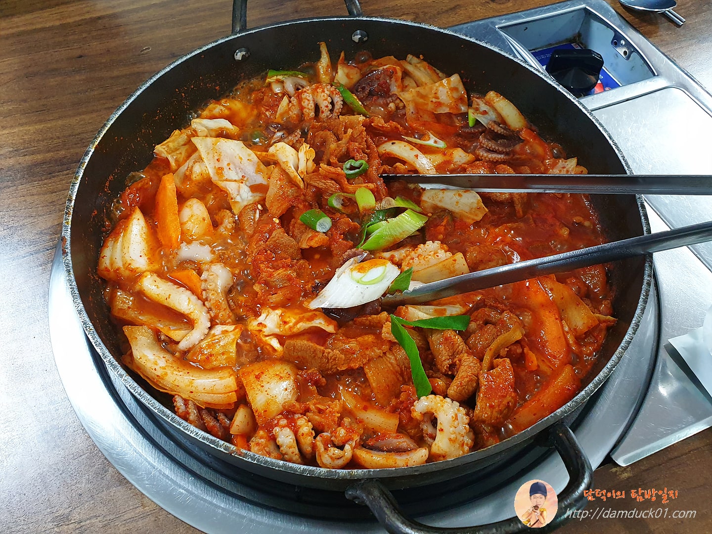 노다지-삼겹살-주꾸미-삼쭈정식-담덕이의탐방일지