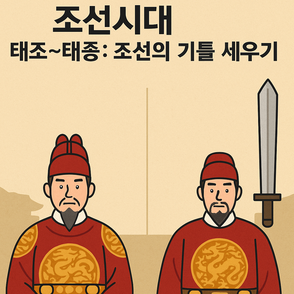 조선 태조, 태종 왕 업적