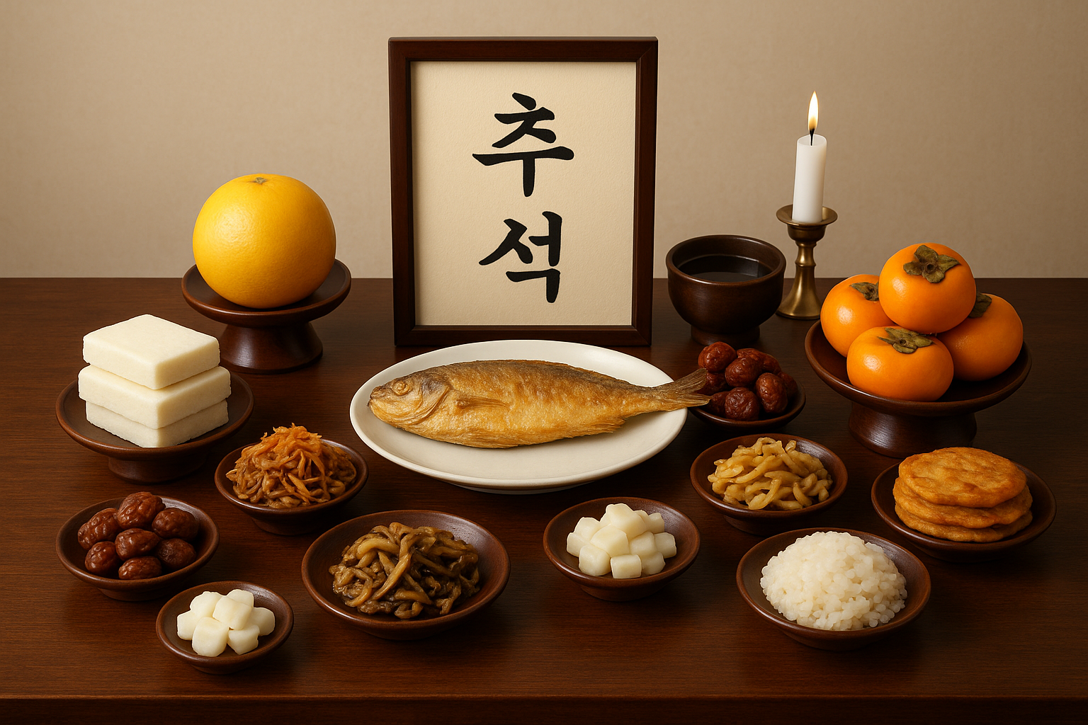 추석 차례상 차리는 방법과 예법 총정리