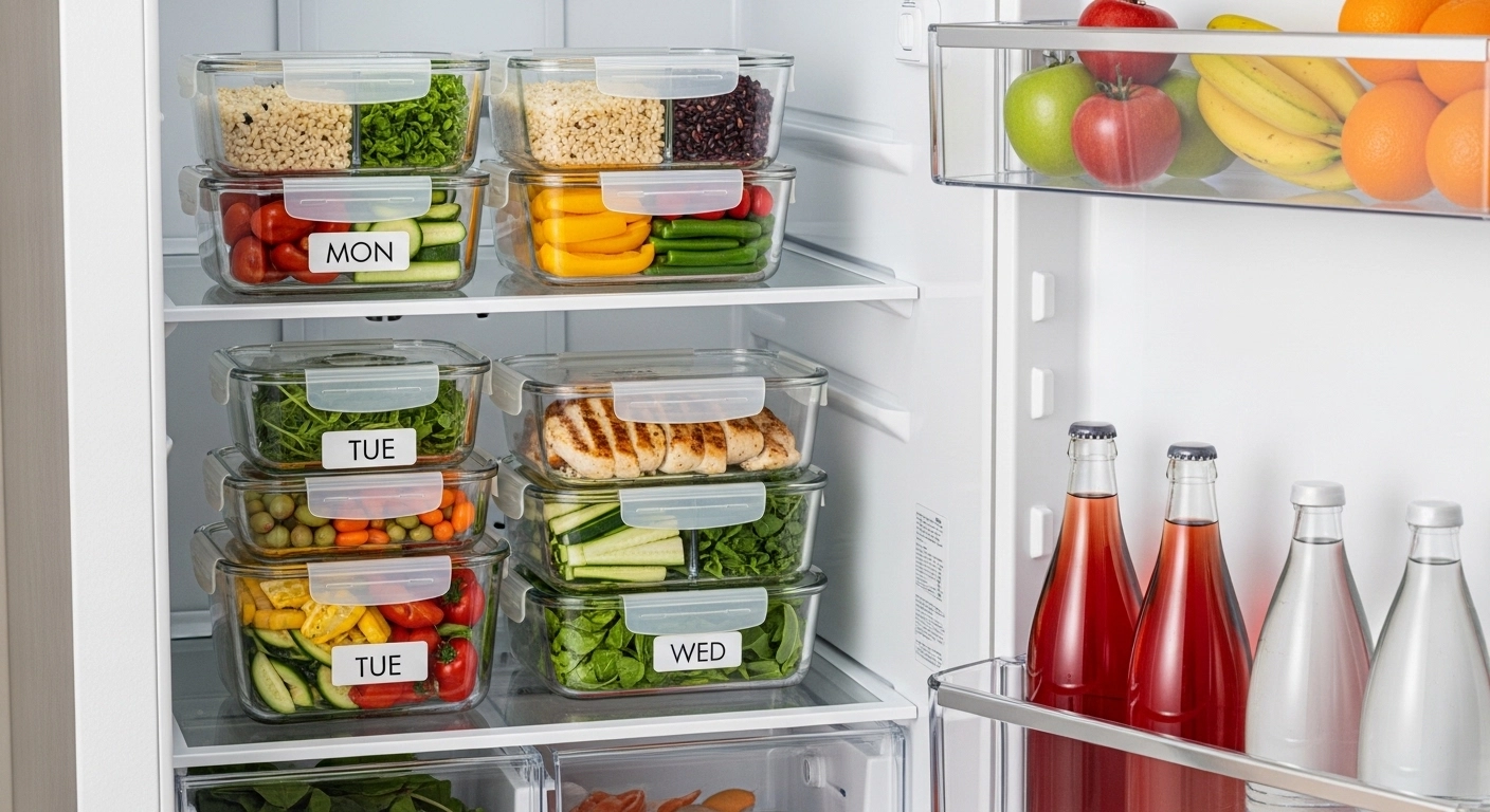 한 달 식비 20만 원 절약! 자취생 생존 밀프렙 2주 식단표 공개