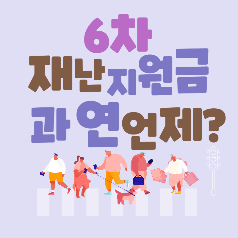 6차 재난지원금