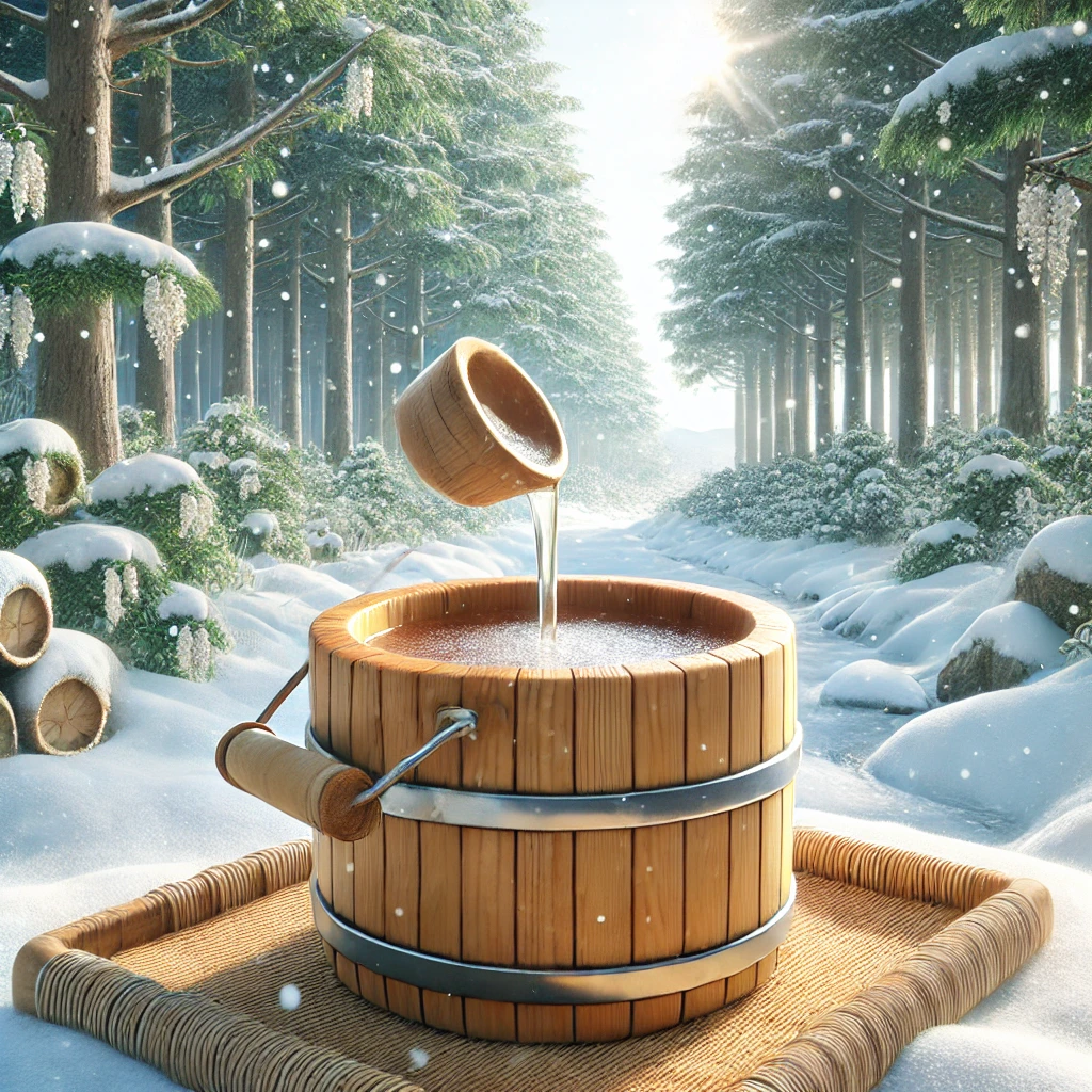 고로쇠물과 관련 된 사진