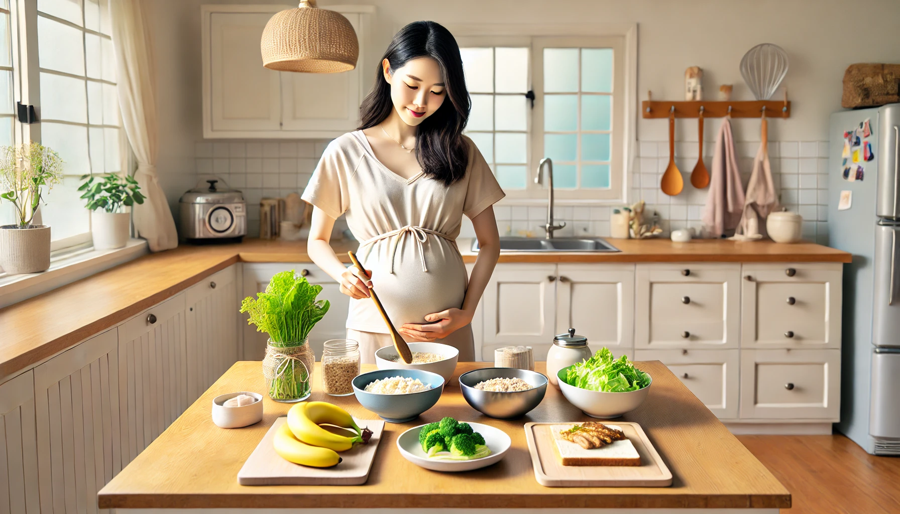 임산부를 위한 하루 3끼 식단