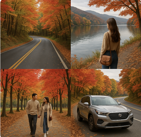 서울 경기 단풍 드라이브 코스 추천, 가을 감성 가득한 당일치기 여행 관련 사진