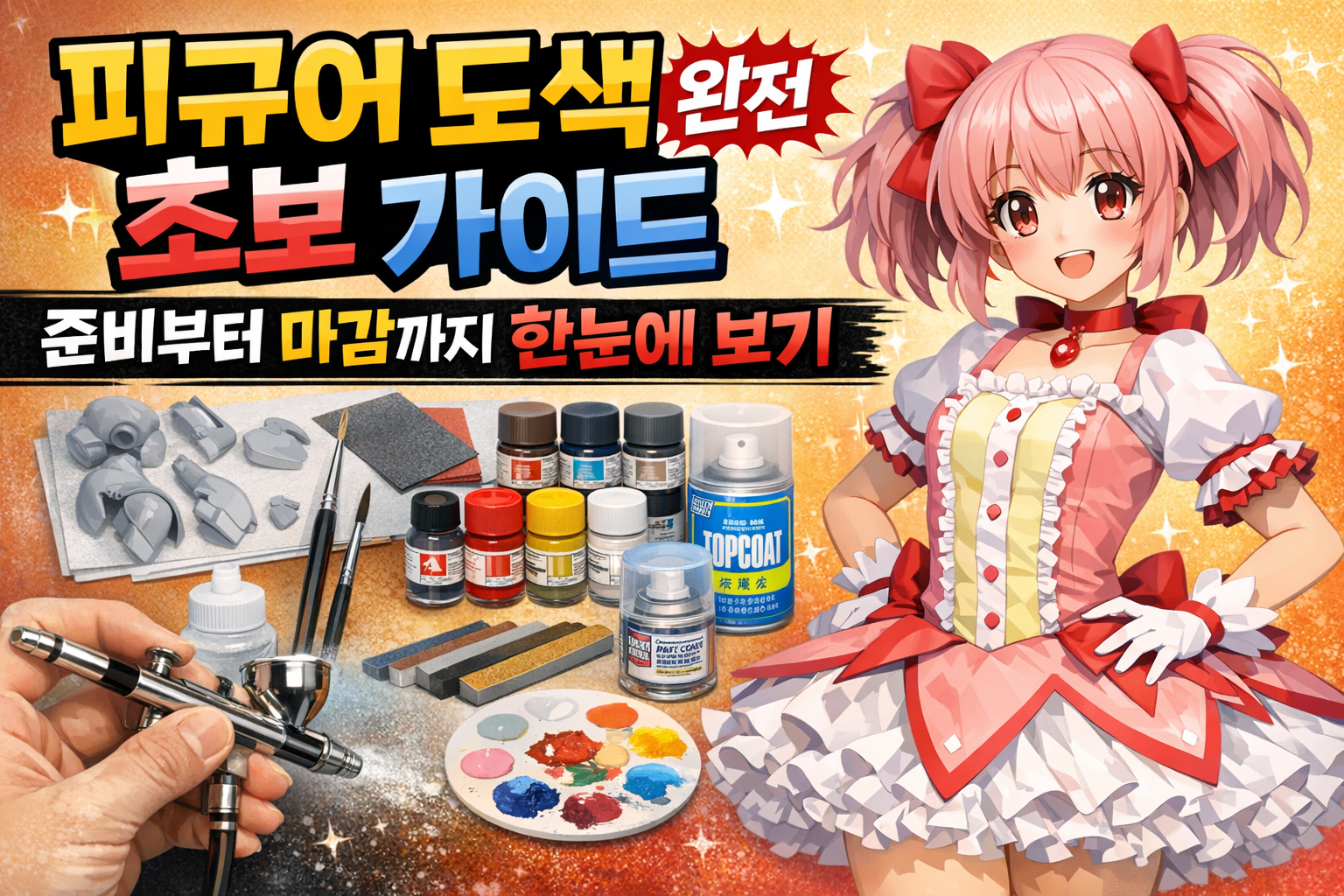 피규어 도색 완전 초보 가이드