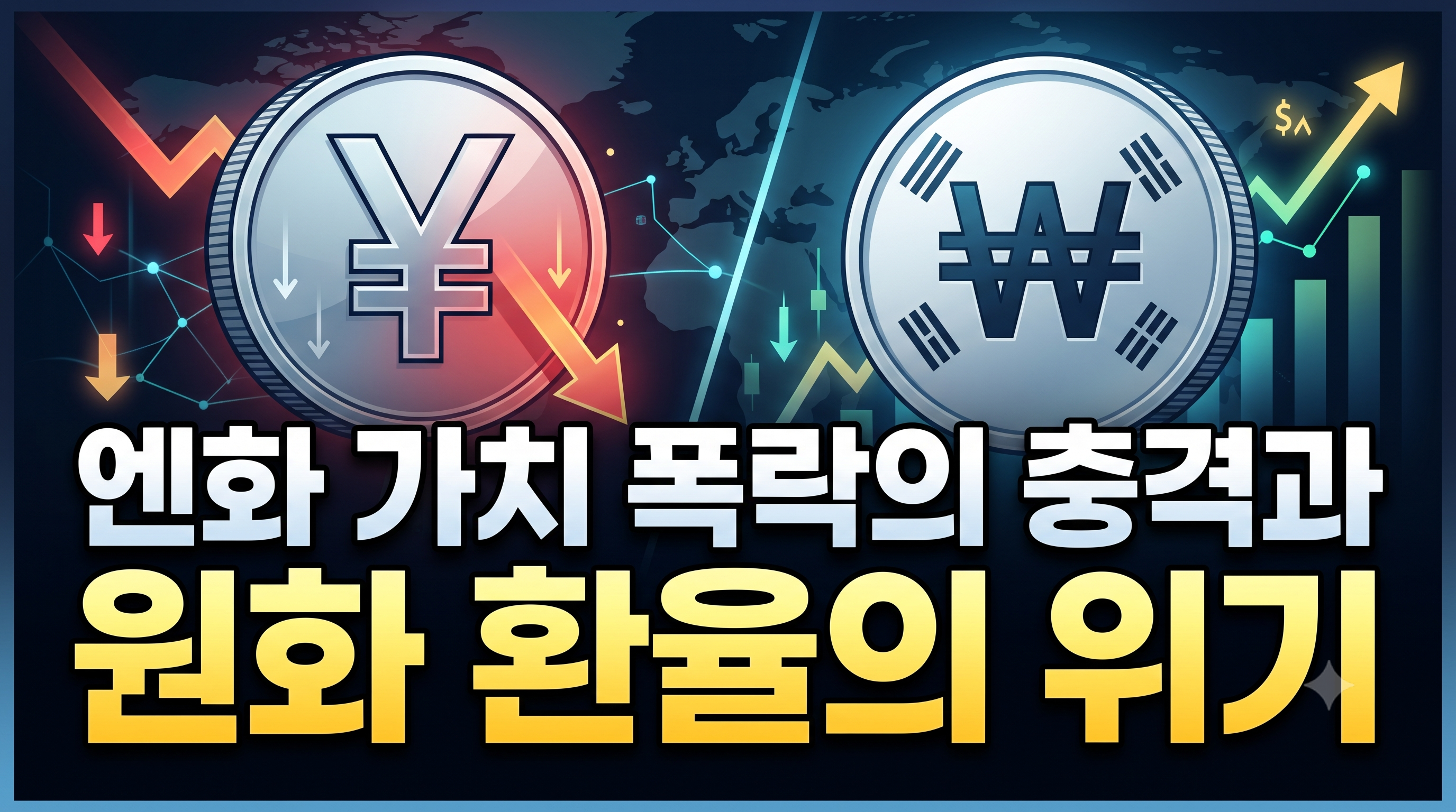 엔화 붕괴가 원화에 주는 경고