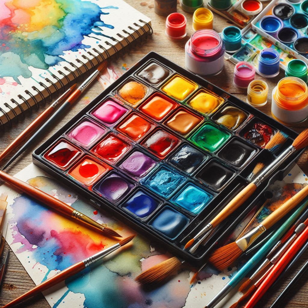 수채화물감세트