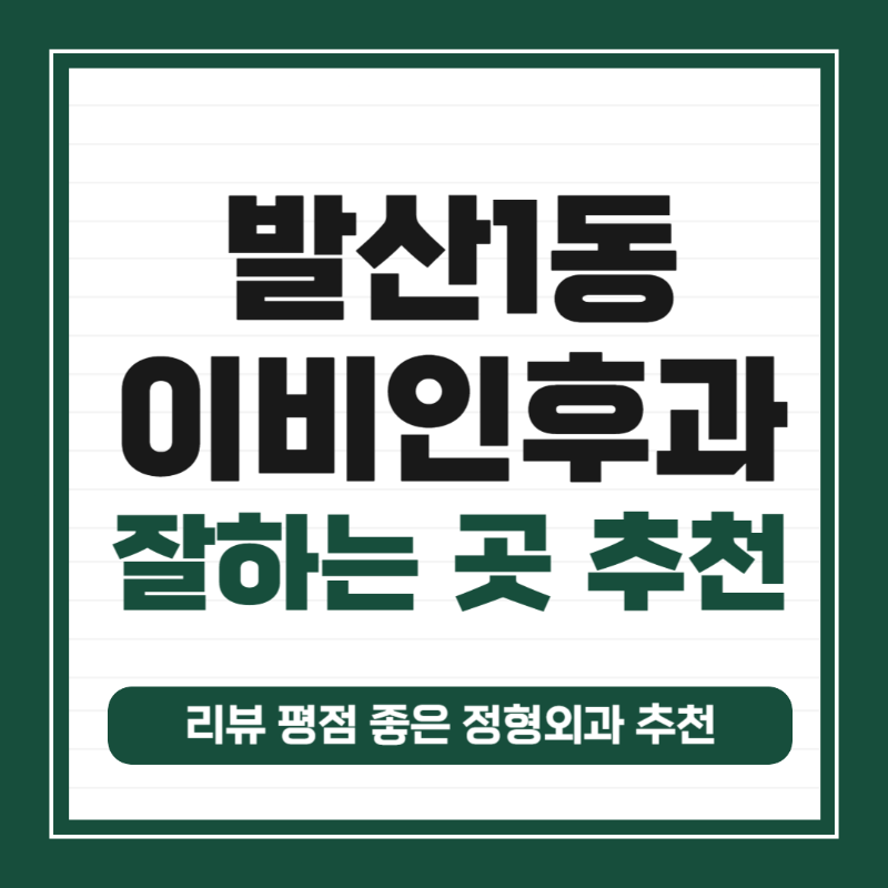 강서구 발산1동 이비인후과 귀지제거 감기 목 수액 독감 귀 진료 유명하고 잘하는 곳