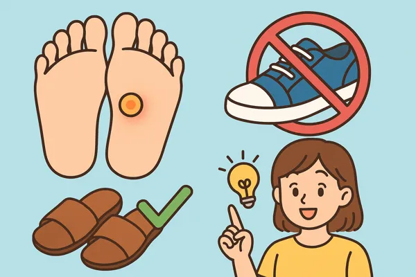 티눈 초기증상과 예방24