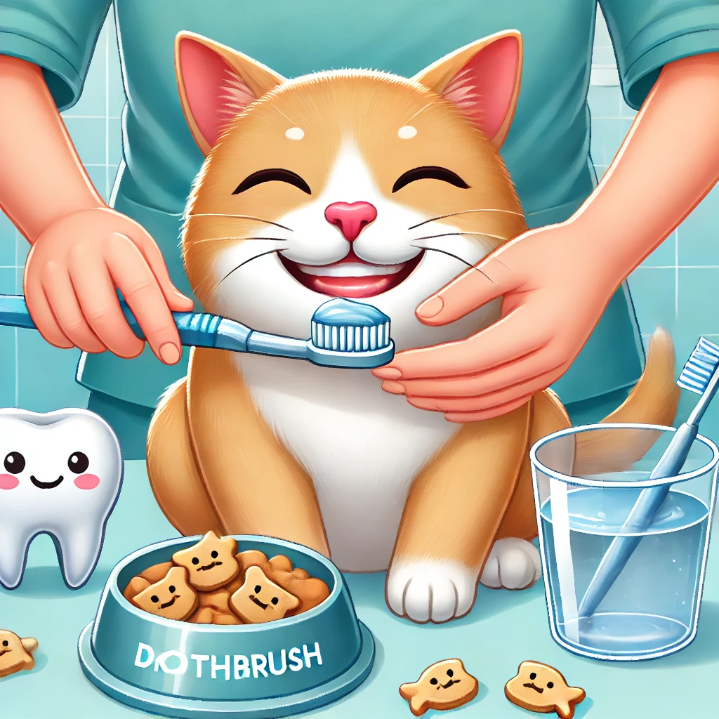 고양이의 건강한 치아 관리법과 구강 질환 예방