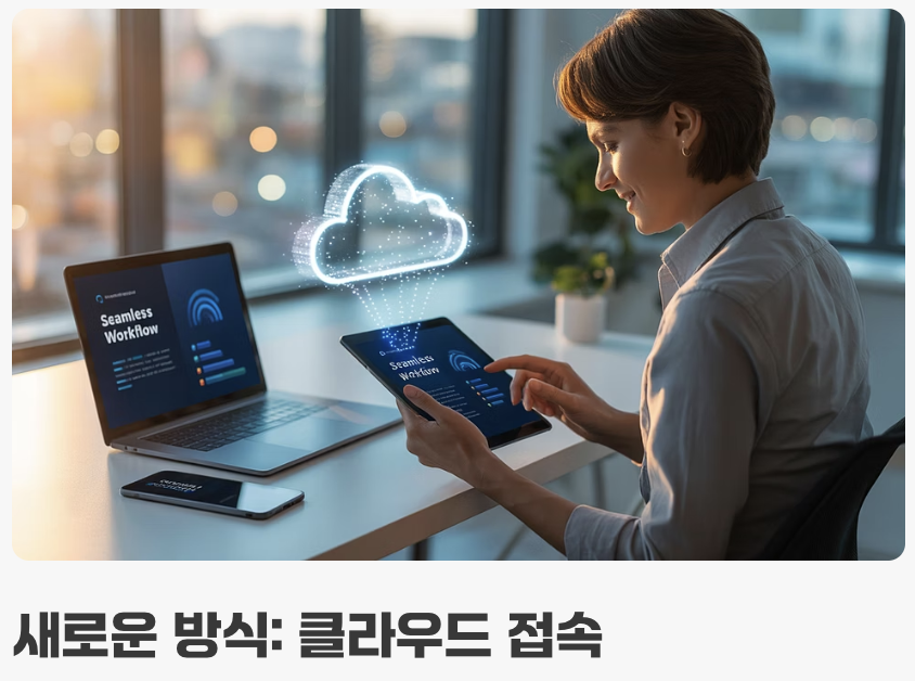 더 이상 '설치'가 아닌 '접속'의 시대?