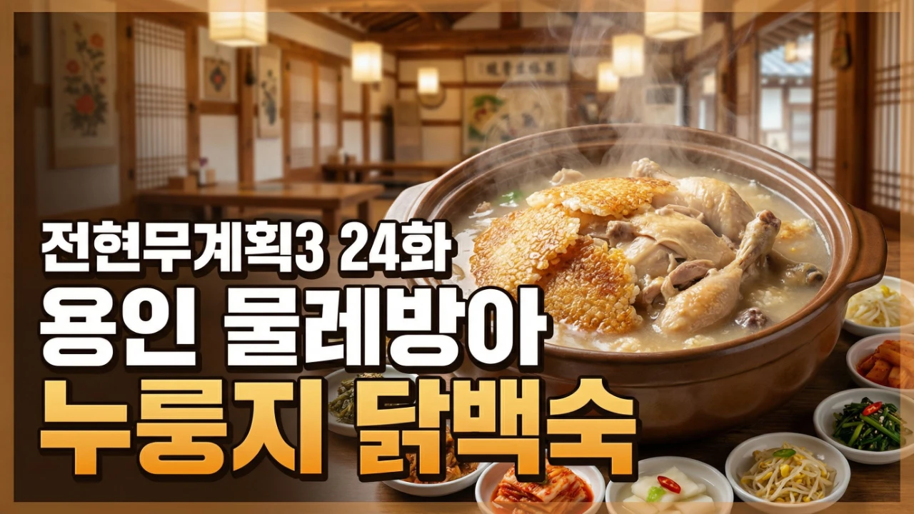 전현무계획3 24화 용인 물레방아 누룽지 닭백숙 대표이미지