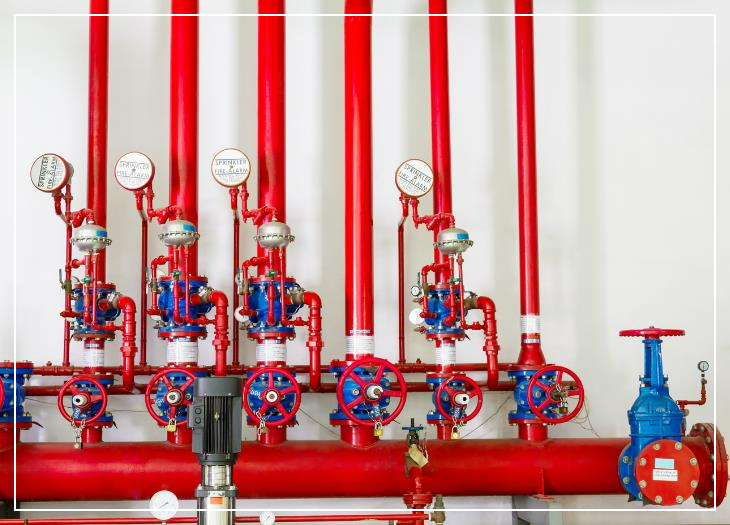 습식 스프링클러설비(Wet Pipe System&amp;#44; Sprinkler System)_알람체크밸브&amp;#44; 유수검지장치&amp;#44; 리타딩챔버&amp;#44;자동경보밸브