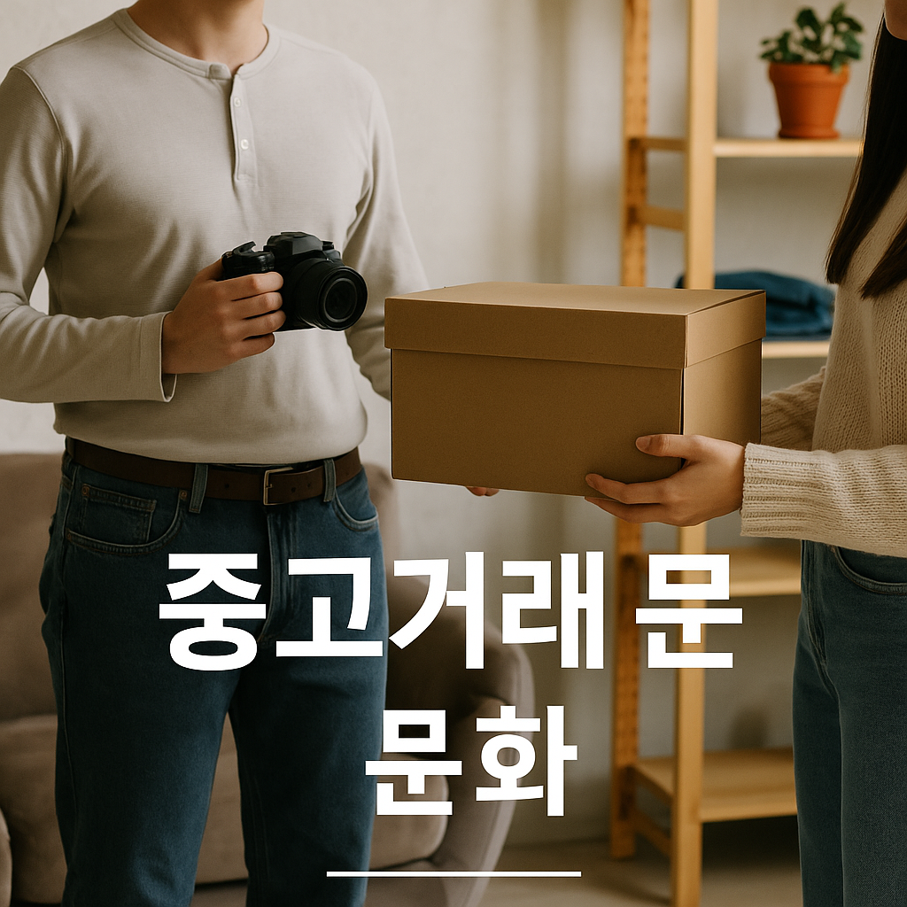 중고거래 문화, 합리적 소비의 새로운 패러다임