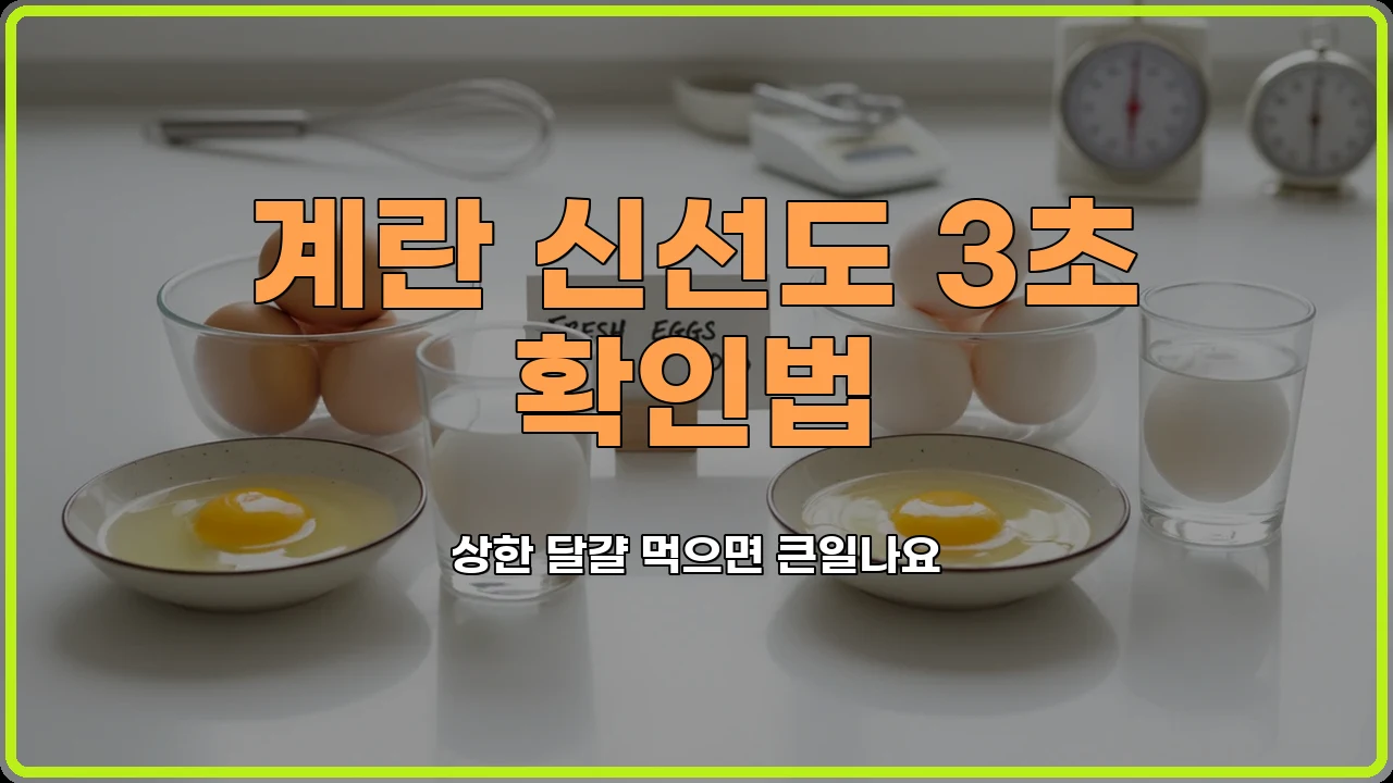 달걀보관법