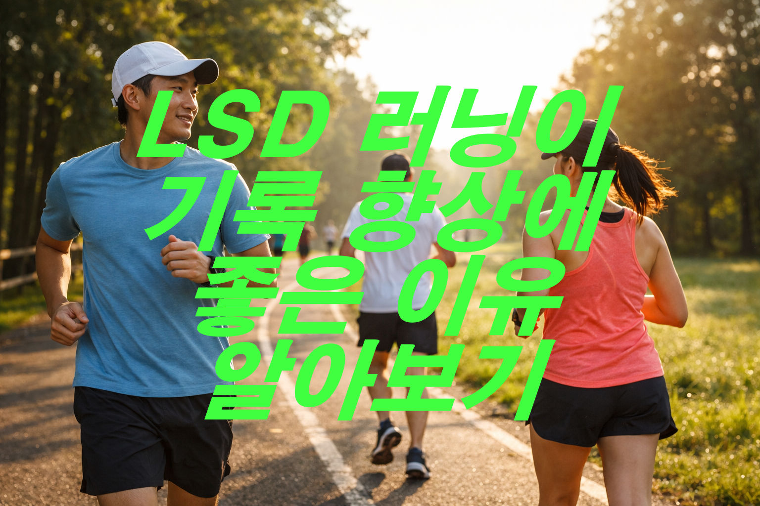 LSD 러닝이 기록 향상에 좋은 이유 알아보기