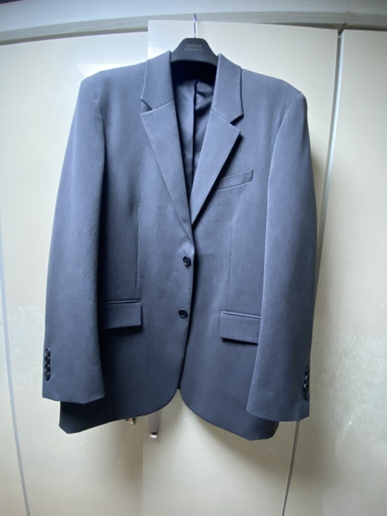 무신사스탠다드 무탠다드 오버사이즈 블레이저 [미디엄 그레이]