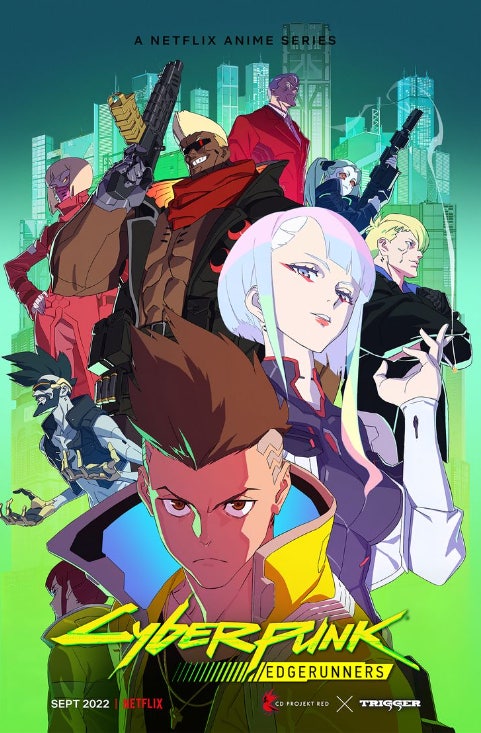 사이버펑크 엣지러너 포스터