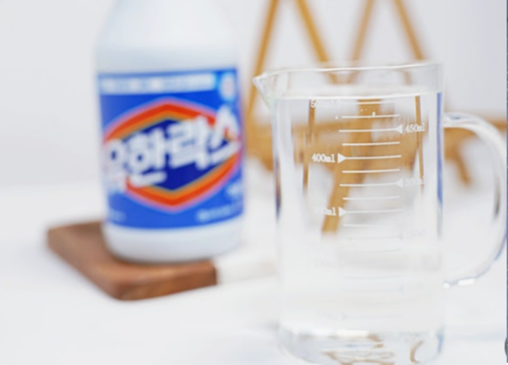 플라스틱-도마-락스희석액-세척