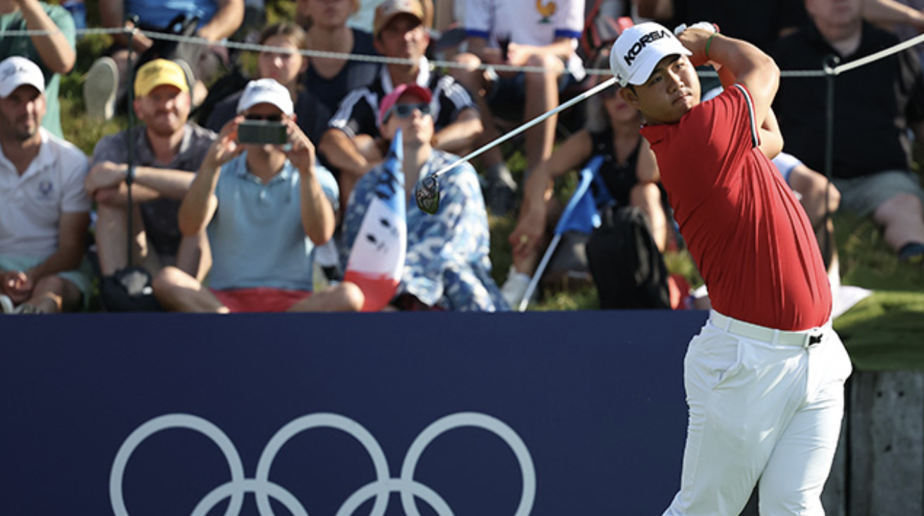 2024 파리올림픽 남자 골프 1라운드 공동 3위 김주형