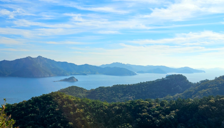 은박산 정상 풍경