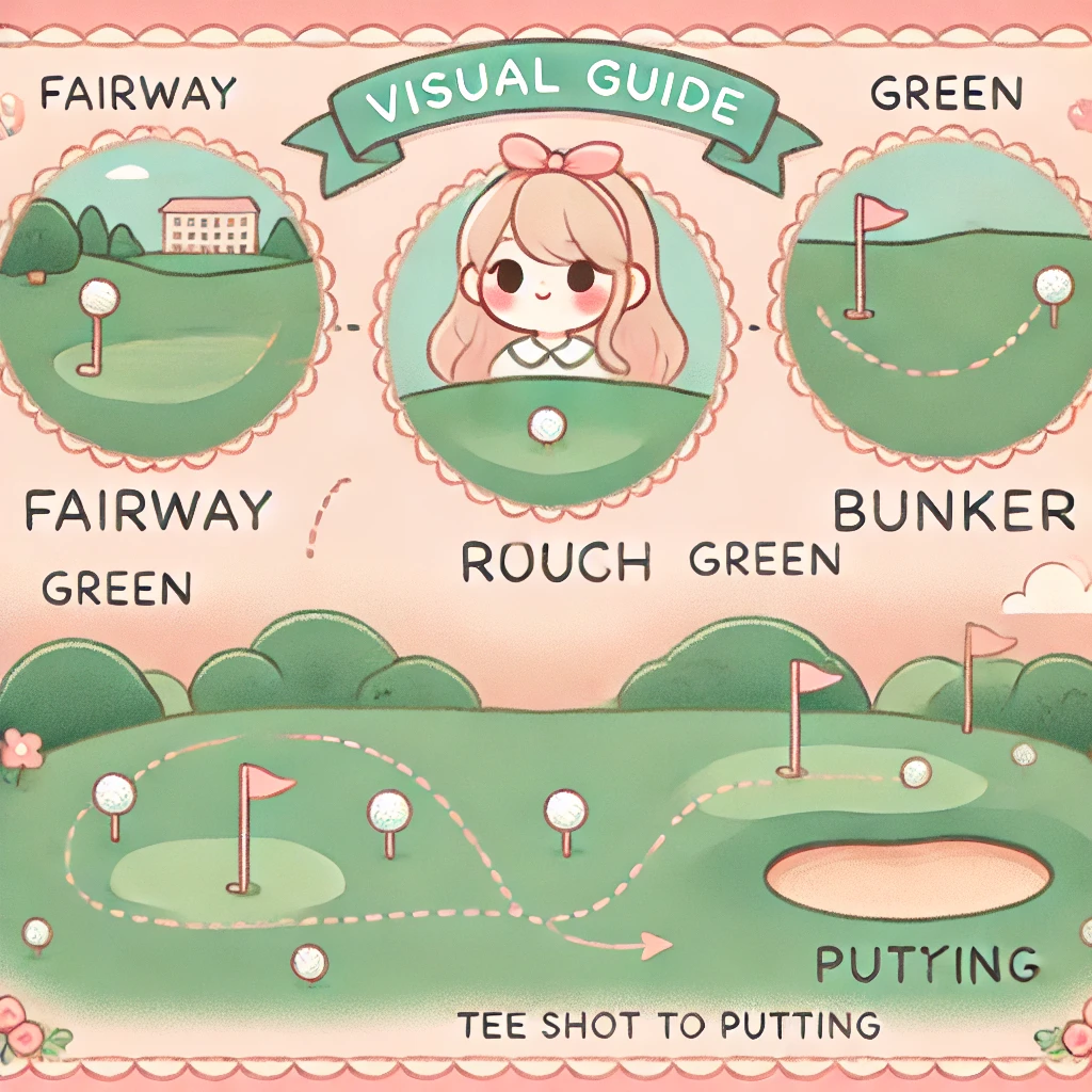 골프 초보라면 꼭 알아야 할 필수 용어 13가지 🏌️♀️ (스코어용어, 필드용어, 질문)