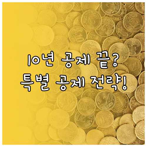 주택청약 소득공제 10년 한도: 특별..
