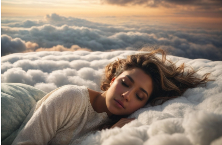수면 최적화를 상징하는 Sleepmaxxing 컨셉 이미지