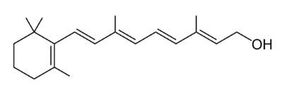 레티놀 화학 구조