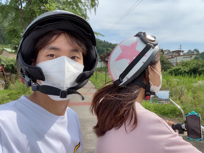 여자친구 전동스쿠터